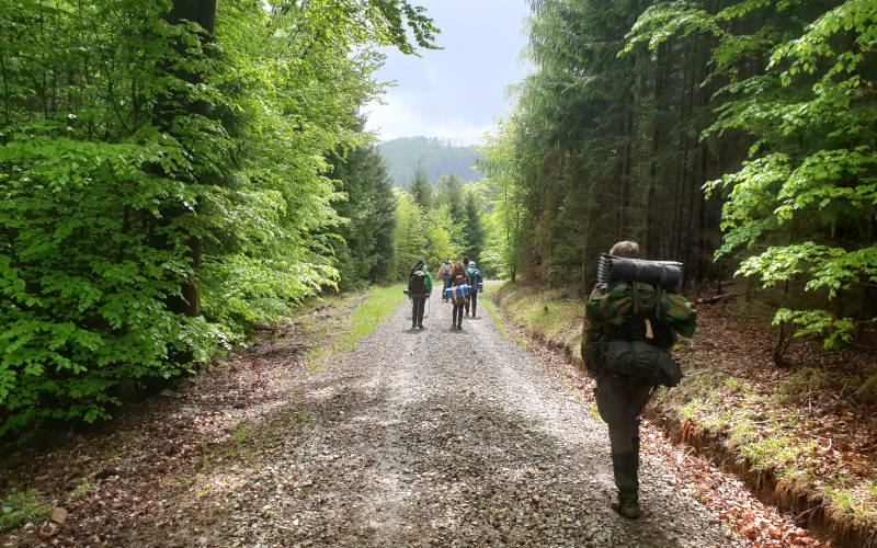 Bushcraft Wesertal - 2019-4 Kurs 1x1