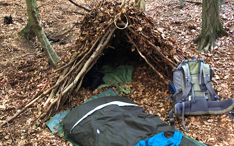 Bushcraft Wesertal - 2019 Kurs 3x3